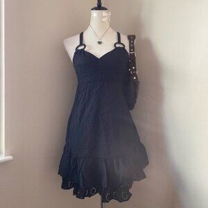 Elegant Black Sleeveless Dress